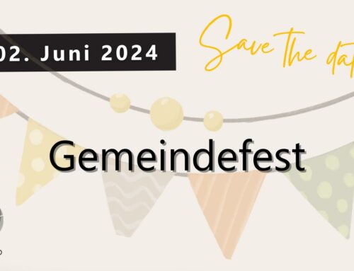Gemeindefest am 02.06. – save the date