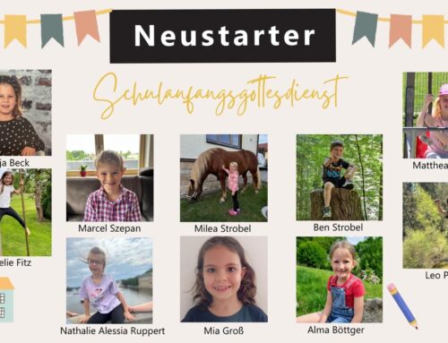 Neustarter – Schulanfangsgottesdienst