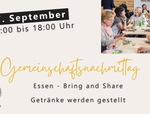 Gemeinschaftsnachmittag