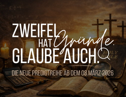 Zweifel hat Gründe. Glaube auch