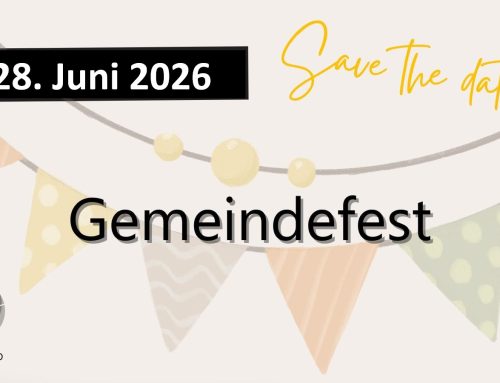 Gemeindefest mit Taufe Open-Air